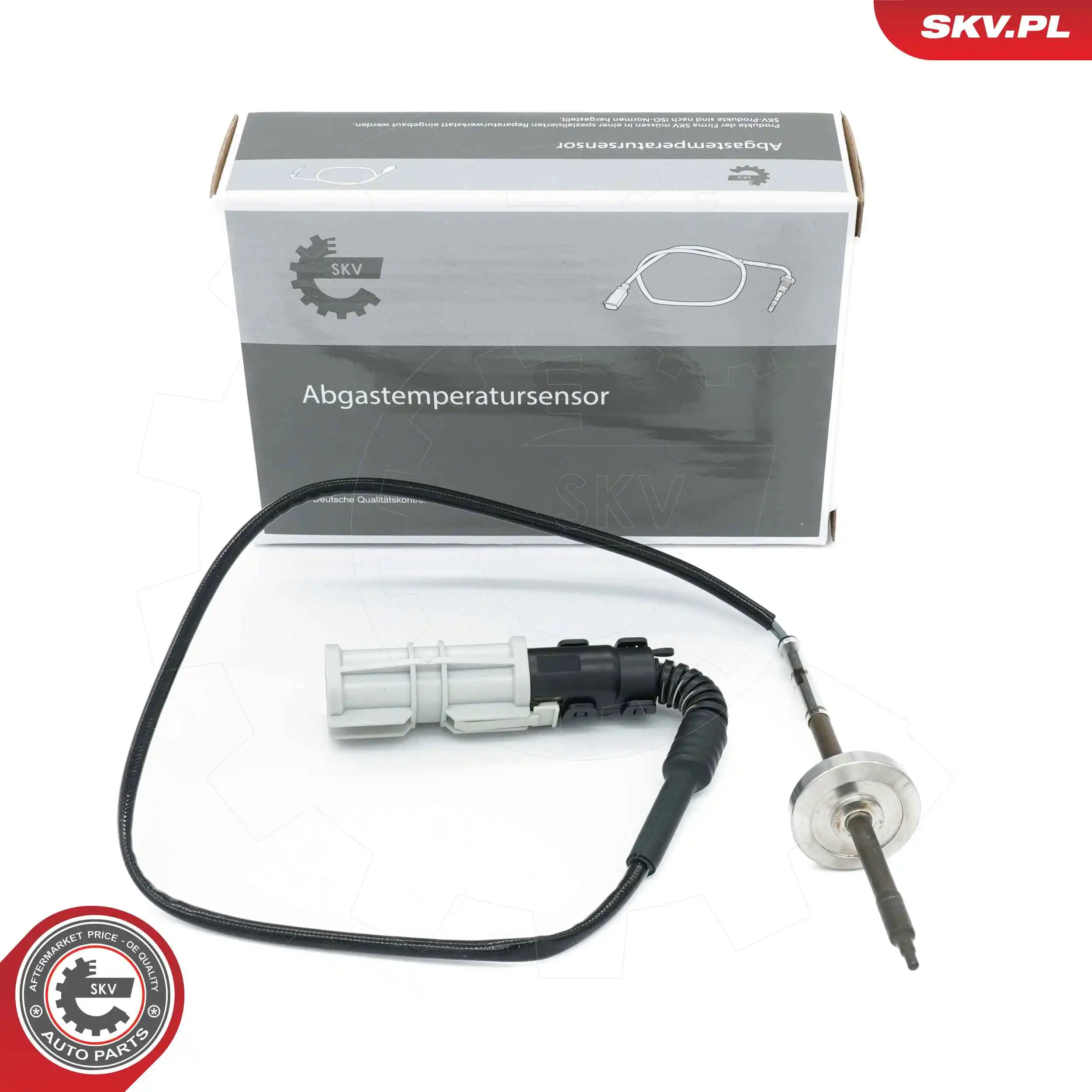 Sensor, exhaust gas temperature